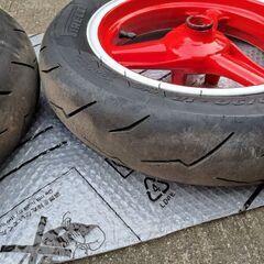 NSR50 　前後ホイールセットの画像