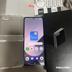 Galaxy z flip 6 256GB 韓国版 シルバーの画像
