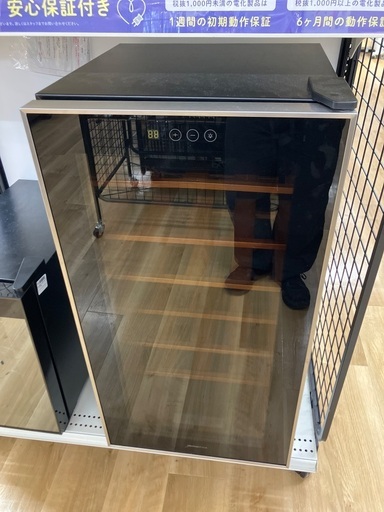 【安心半年保証付き】ワインセラー　CDW-33W 2018年製