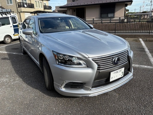 LEXUS LS 600hL 4WD SR 白革 スポーツマフラー