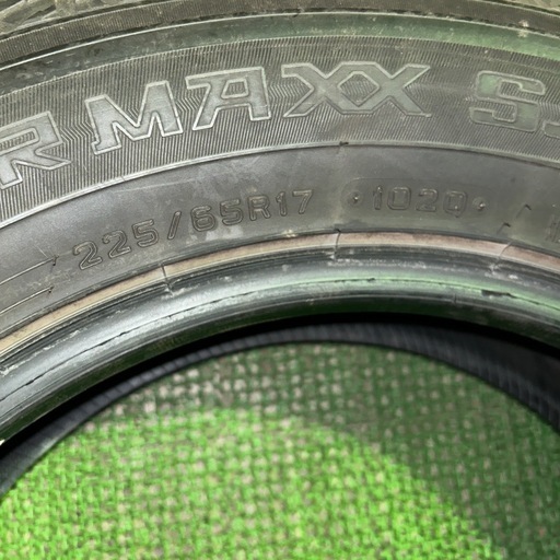 ダンロップ SJ8 225/65R17 22年 9.2mm