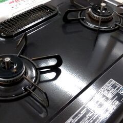 LPガステーブル 幅59cm パロマ ガスコンロ 左強火 IC-N86KB-L 2016年製 調理家電 札幌市 中央区 南12条の画像