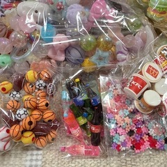値下げ ハンドメイドパーツ  大量の画像