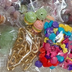 値下げ ハンドメイドパーツ  大量の画像