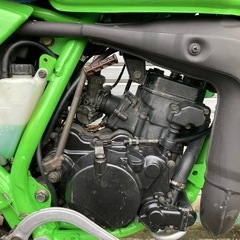 【詳細画像有】希少絶版2スト '88年式最強22馬力 軽量フルスペックオフローダー KMX125の画像