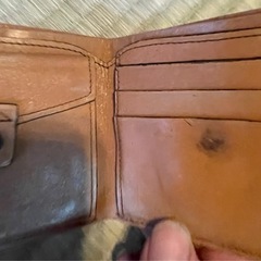  Budweiser折り財布 当時物の画像