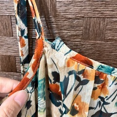 フローラルデザイン キャミソールの画像