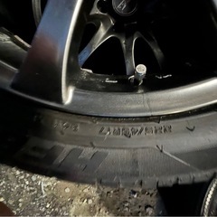 (取り引き決まりました)ノーマルタイヤホイル付きの画像