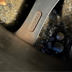 (取り引き決まりました)ノーマルタイヤホイル付きの画像