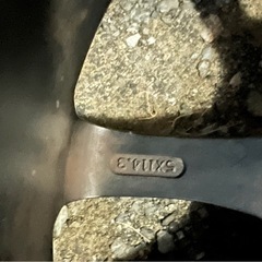 (取り引き決まりました)ノーマルタイヤホイル付きの画像