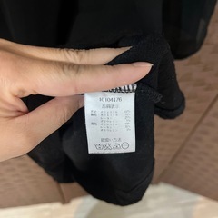 EGOIST ブラック 半袖ミニワンピースの画像