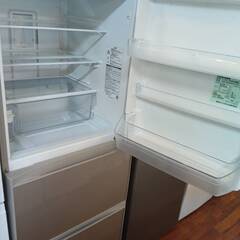 【￥34,600-】札幌市内配送無料！ TOSHIBA 東芝 ノンフロン冷凍冷蔵庫 GR-K33SXV 2017年製 330L 家電  東区の画像