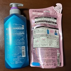 サクセススムースウォッシュ本体つめかえセット　薬用シャンプー
の画像
