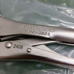 トラスコ TVPC-280S C型グリッププライヤ③【野田愛宕店】【店頭取引限定】【未使用】管理番号：IT9X81VM6FATの画像