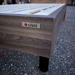 【ジモティ限定特価】 Granz グランツ Sサイズベッドフレーム A0484Gの画像