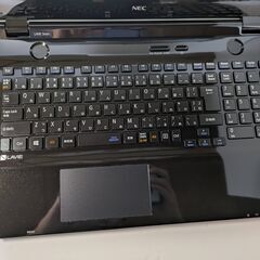 中古ノートパソコンNEC黒、光沢Core i5★Windows11の画像