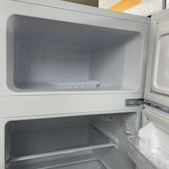 リサイクルショップどりーむ荒田店　No3147 冷蔵庫　コンパクト2ドア　８５L　ハイアール　2022年製の画像