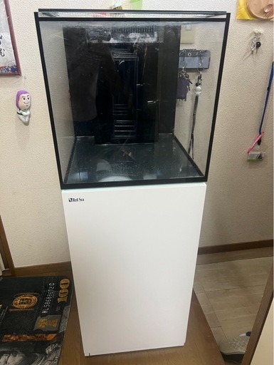 中古海水レッドシーナノ45   OF水槽セット