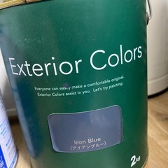 ペンキ　外壁塗料　塗料　DIY 4缶まとめ売り　4色　水性　の画像