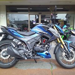 NO.5387　ホンダ　ホーネット２．０　空冷４サイクルエンジン　５速ミッション　ＦＩ車　ＡＢＳ付き　倒立フォーク　マッドブルー　☆彡の画像