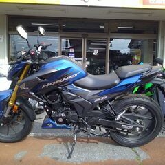 NO.5387　ホンダ　ホーネット２．０　空冷４サイクルエンジン　５速ミッション　ＦＩ車　ＡＢＳ付き　倒立フォーク　マッドブルー　☆彡の画像