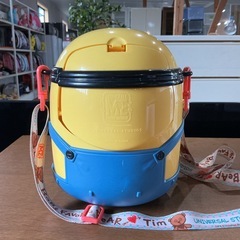 ポップコーンバケツ🍿ミニオン💛ユニバーサル・スタジオ・ジャパン可愛い💖貯金箱小物入れとしても活用✨黄色•白•緑•茶色•青•黒の画像