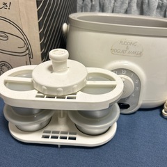 返信早い方に譲ります　新品　ヨーグルトメーカー(Twin bird　LC-367MW) の画像