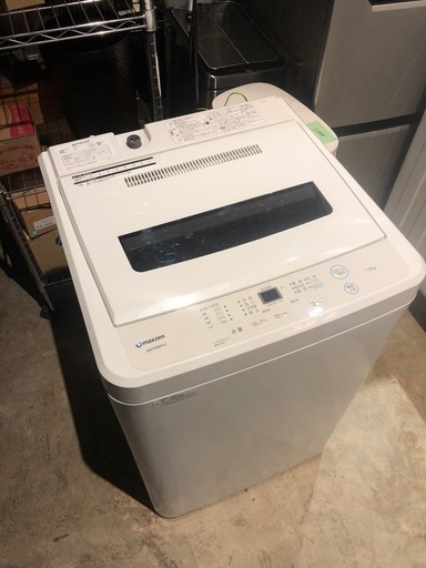maxzen 7.0kg 全自動電気洗濯機　2020年製　JW70WP01