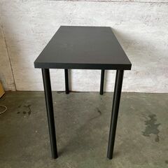 【ジモティ限定特価】 フリーテーブル ブラック 黒 パソコンデスク A0485Gの画像
