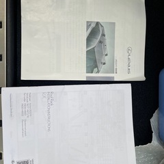 レクサス 純正　RX クロスバー　ルーフキャリアの画像