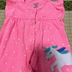 【80】ロンパース ミニー ディズニー Carter’sの画像