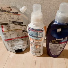 【中古】洗濯洗剤、柔軟剤の画像