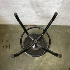 【ジモティ限定特価】 ハイスツール ハイチェア 椅子 ブラック 黒 A0486Gの画像