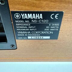 ヤマハ/YAMAHA センタースピーカー NS-C120 6Ω ホームシアターの画像