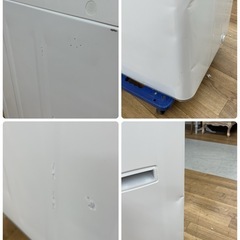 R418 ☀️ ジモティー限定特別価格！ 2023年製の高年式！ SHARP 洗濯機 （洗濯5.5㎏) ES-GE5G ⭐ 動作確認済 ⭐ クリーニング済の画像