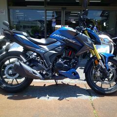 NO.5405　ホンダ　ホーネット２．０　空冷４サイクルエンジン　５速ミッション　ＦＩ車　ＡＢＳ付き　倒立フォーク　マッドブルー　☆彡の画像