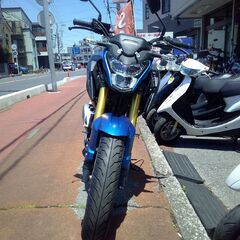 NO.5405　ホンダ　ホーネット２．０　空冷４サイクルエンジン　５速ミッション　ＦＩ車　ＡＢＳ付き　倒立フォーク　マッドブルー　☆彡の画像