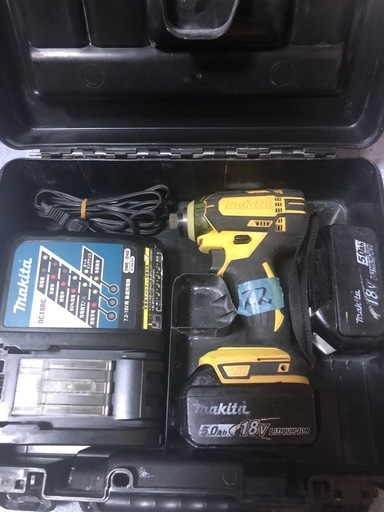 マキタ18vインパクトドライバTD149D中古美品オリジナルハウジング