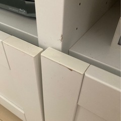 IKEAイケアテレビボード白の画像