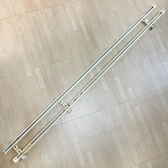 2連カーテンレールの画像