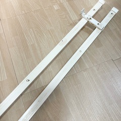 2連カーテンレールの画像