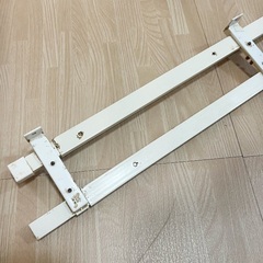 2連カーテンレールの画像