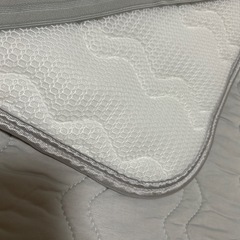 冷感触感　ベッドパッド　ダブルサイズの画像