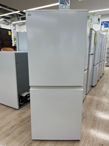 【ジャングルジャングル岸和田和泉インター店】冷蔵庫 アクア AQR-13E8 2022年製 152L 2ドア 1人暮らし用 AQUA 