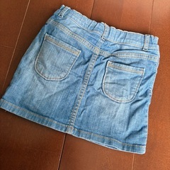 baby GAP   デニムのスカート　110センチの画像