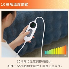 【新品】ふわとろ毛布 電気毛布 掛け敷き モコモコブランケット 極上ふわとろ 毛布ブランケット もこもこ ふわふわ シングル 即暖 保温 電気毛布 の画像