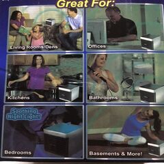 ミニ冷風扇　の画像