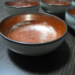 【中古】小鉢　和食器 和皿 丸皿　6客　まとめ売り　焼き物の画像