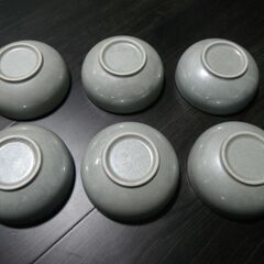 【中古】小鉢　和食器 和皿 丸皿　6客　まとめ売り　焼き物の画像