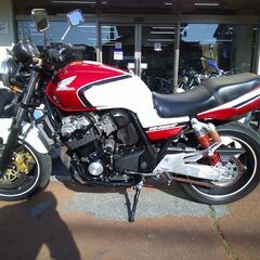 NO.5408　ＣＢ４００ＳＦＶーＳＰＥＣⅡ　ＶＴＥＣエンジン　ＥＴＣ付き　モリワキスリップオン　ＣＢＸカラー（レッド＆ホワイト）　☆彡の画像
